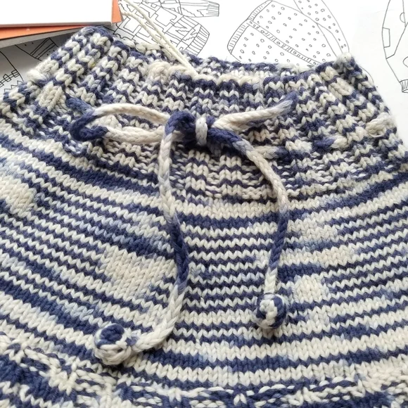 Misha & Puff Skating Pond Skirt - Blue Space Dye 3-4y - Skirts 